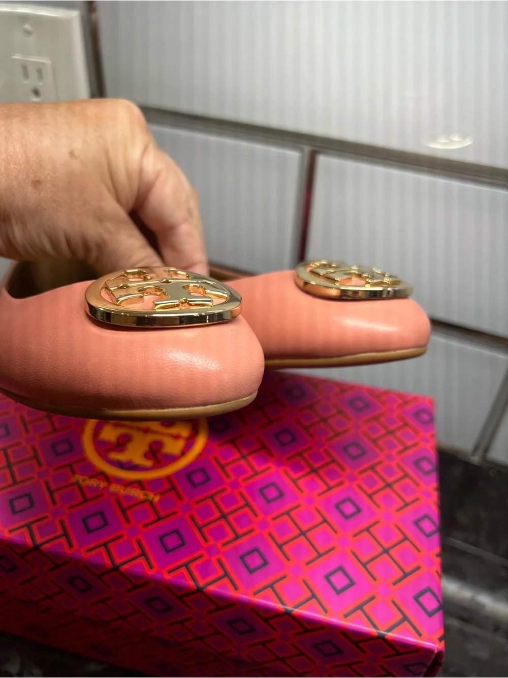 Tory Burch Benton 2 Ballet Flats – Size 7.5